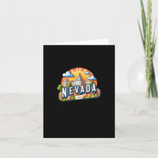 Nevada Sticker Karte
