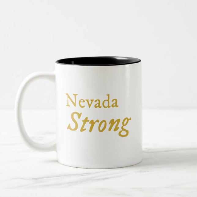 Nevada Strong Coffee Tasse (Links)