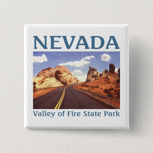 Nevada USA Button (Vorderseite)