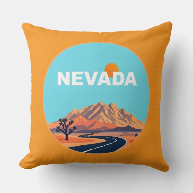 Nevada USA Kissen (Vorderseite)