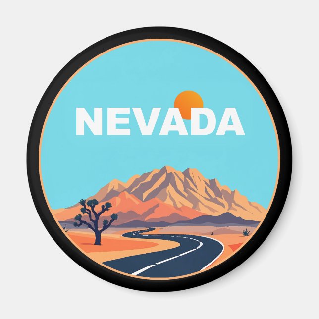 Nevada USA Magnet (Vorne)