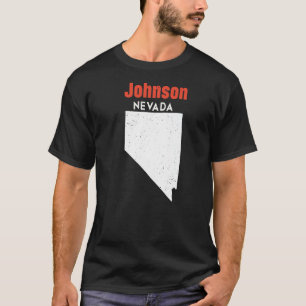 Nevada Usa Staat America Travel Nevadan Johnson La T-Shirt
