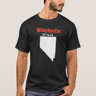 Nevada Usa Staat America Travel Nevadan Winchester T-Shirt
