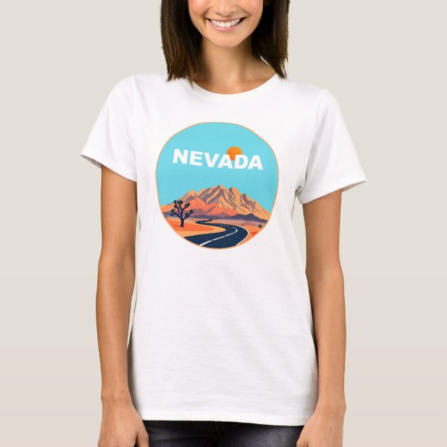 Nevada USA T-Shirt (Vorderseite)
