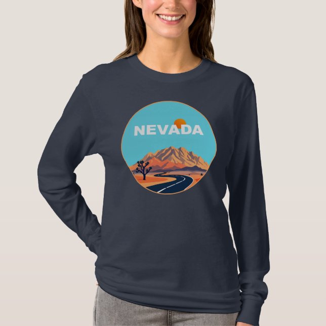 Nevada USA T-Shirt (Vorderseite)
