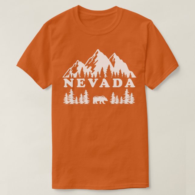 Nevada Wandern T-Shirt (Design vorne)