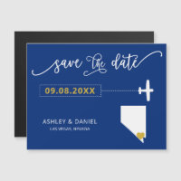 Nevada Wedding Save the Date Card, Karte