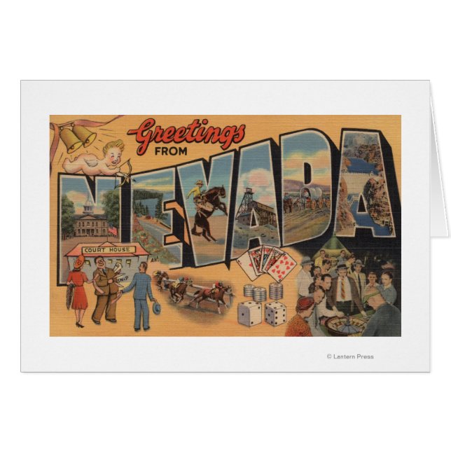NevadaGroße BuchstabenszenenNevada (Vorderseite (Horizontal))