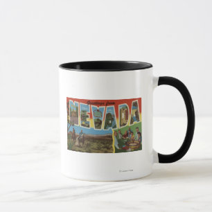 NevadaLarge Buchstabe ScenesNevada 2 Tasse