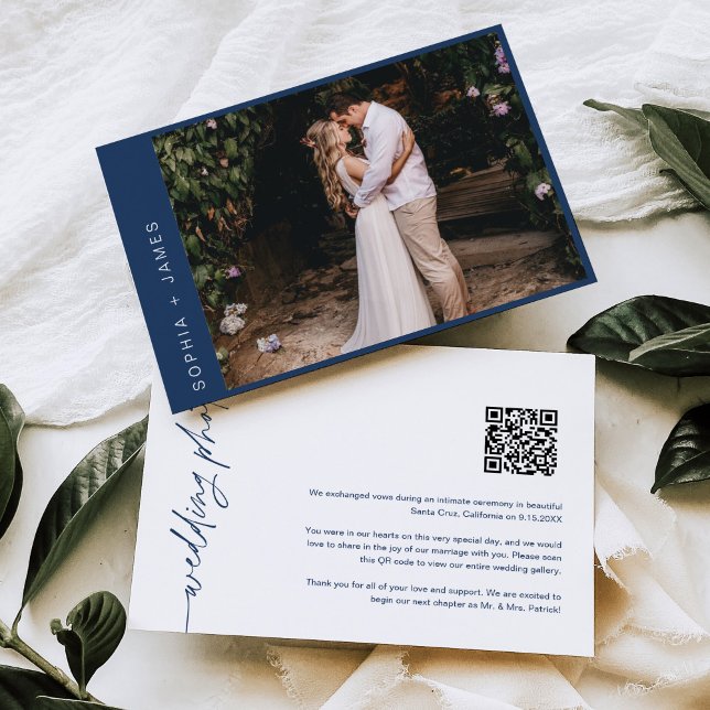 NEVE Minimal Elopement Mariage Faire-part (Créateur téléchargé)