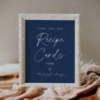 NEVE Navy Rezept Card Signature - Verlass Dein Rez