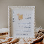 NEVE Signature Drink Wedding Bar Menu Signature-Ze Poster<br><div class="desc">Die Neve Collection verwendet eine reiche Marinefarbe,  die exzellente Eleganz mit modernem Flair verbindet. Es ist mit einem modernen Script-Schriftart entworfen,  der Stil und Eleganz ausstrahlt. Jedes Produkt in der Kollektion ist sorgfältig gefertigt,  um einen zeitlosen und On-Trend-Look zu präsentieren.</div>