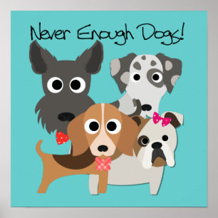 Never Enough Dogs Poster
