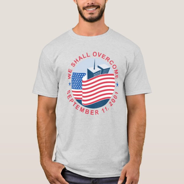 Never Forget September 11 Memorial Graphic T-Shirt (Vorderseite)
