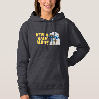 Never Walk Alone — Kapuzenpullover für Hunde Liebh Hoodie