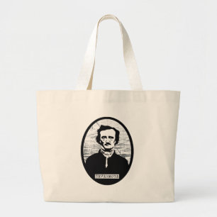 Nevermore Edgar Allan Poe Jumbo Stoffbeutel