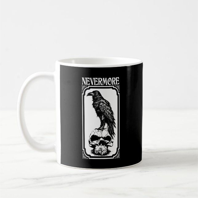 Nevermore | Edgar Allan Poe - The Raven Kaffeetasse (Links)