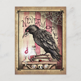 Nevermore Postkarte