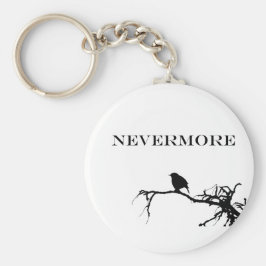 Nevermore Raven Gedicht Edgar Allan Poe Design Schlüsselanhänger