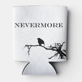 Nevermore Raven Gedicht Edgar Allan Pose Zitat Dosenkühler