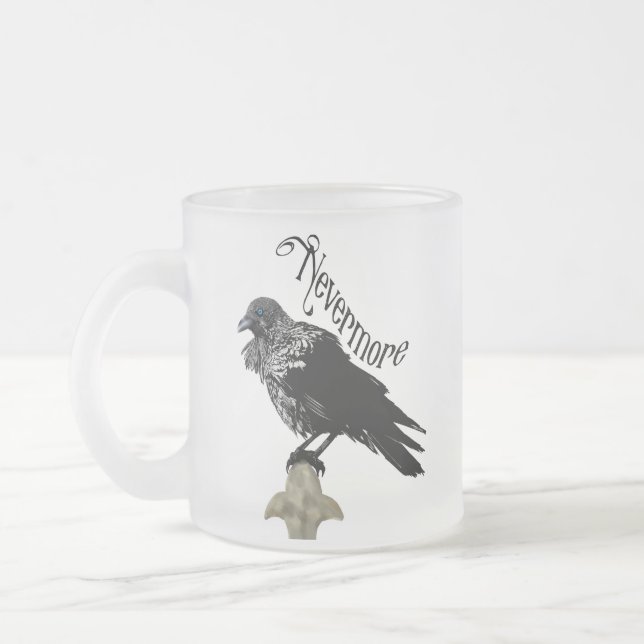 Nevermore Raven Mattglastasse (Links)