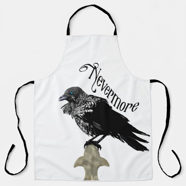 Nevermore Raven Schürze (Vorderseite)
