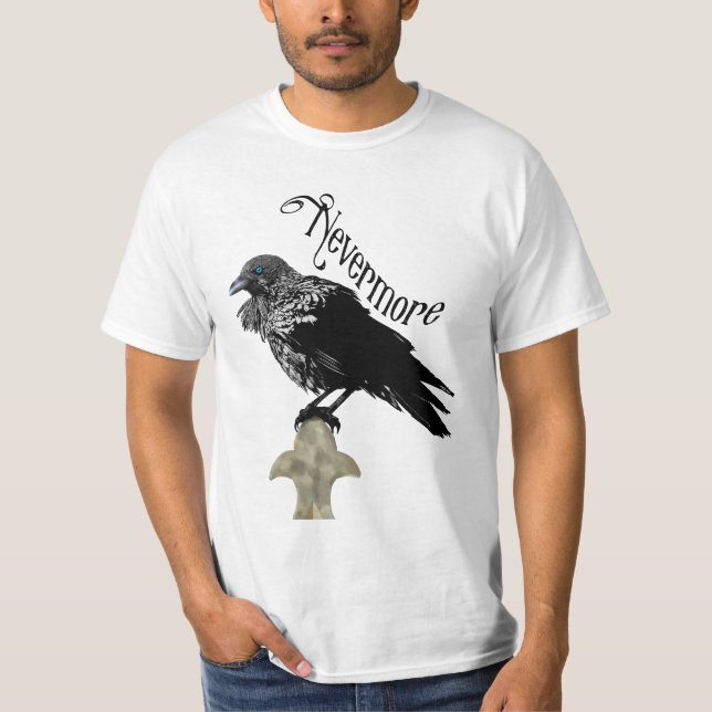 Nevermore Raven T-Shirt (Vorderseite)
