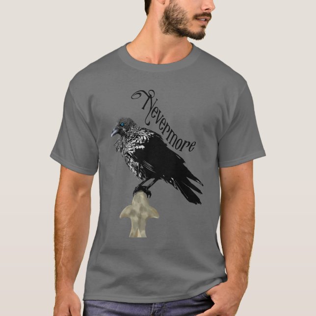 Nevermore Raven T-Shirt (Vorderseite)