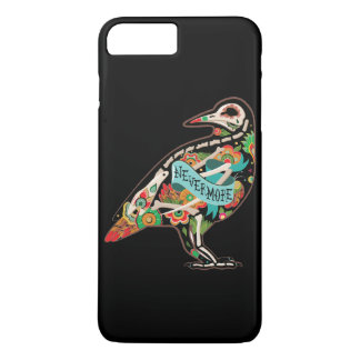 Nevermore Sugar Skull Raven iPhone 8 Plus/7 Plus Hülle