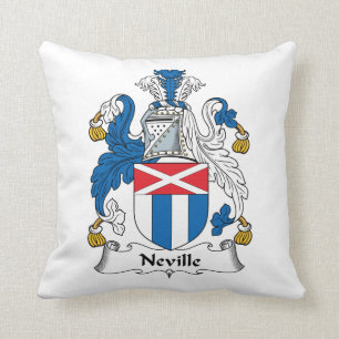 Neville-Familienwappen Kissen