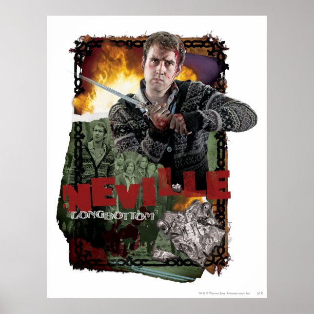Neville Longbottom Collage 2 Poster (Vorne)