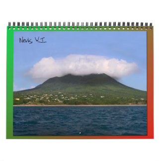 Nevis-Insel-Meer-Kalender Kalender