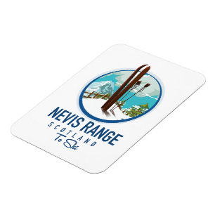 Nevis Range Schottland Ski-Logo Magnet