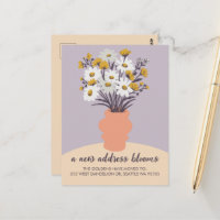 New Address Blooms Moskation Announcement Bouquet