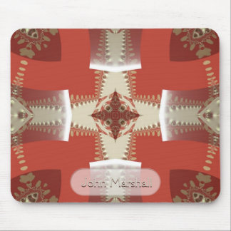 New Age Medival Art mit Namen Mousepad