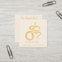 New Age Occult Shop Gold Schlange