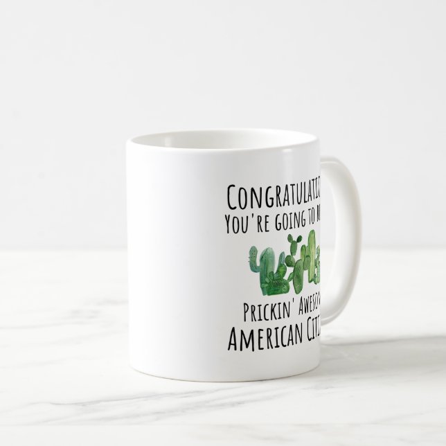 New American Citizen Gift Kaffeetasse (VorderseiteRechts)