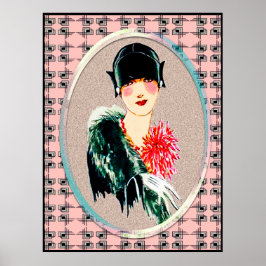 New Art Deco Beauty Poster