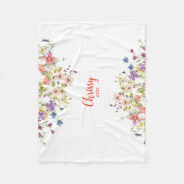 New Baby Blanket Fleecedecke