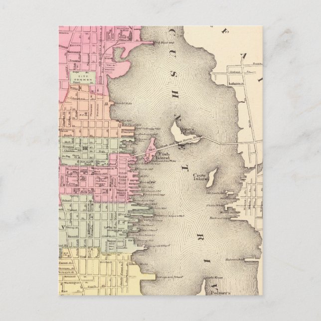 New Bedford 2 Postkarte (Vorderseite)