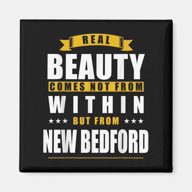 New Bedford - Funny D City Gift  Magnet (Vorne)