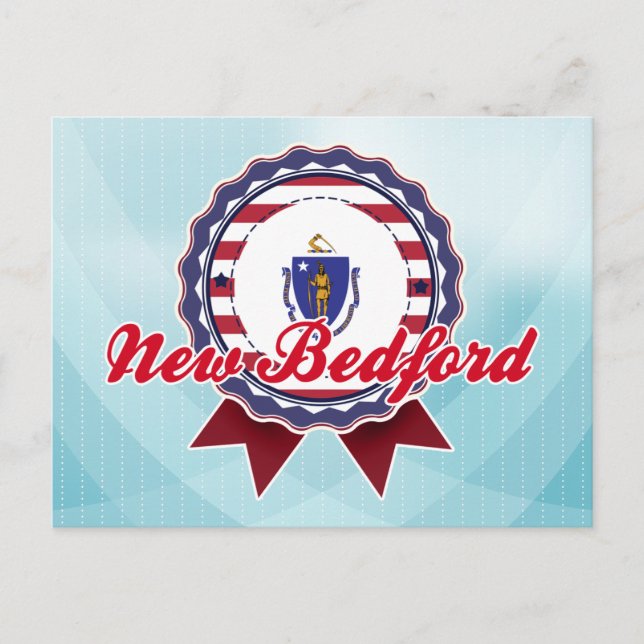 New Bedford, MA Postkarte (Vorderseite)