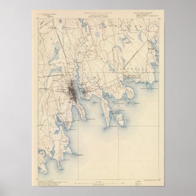 New Bedford, Massachusetts Poster (Vorne)