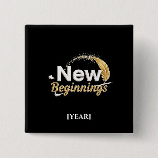 New Beginnings Pin / Pin Nuevos Comienzos Button