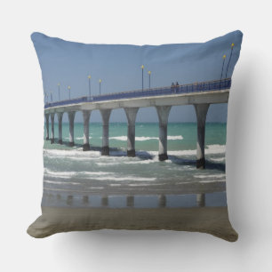 New Brighton Pier, Christchurch Kissen