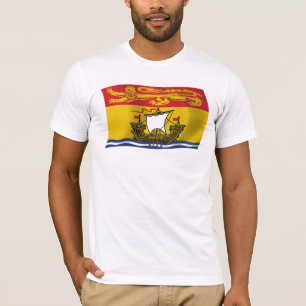 New Brunswick Flag Hemd T-Shirt