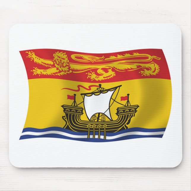 New Brunswick Flag Mousepad (Vorne)