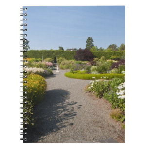 New Brunswick, Kanada. Kingsbrae Garden in St. Notizblock