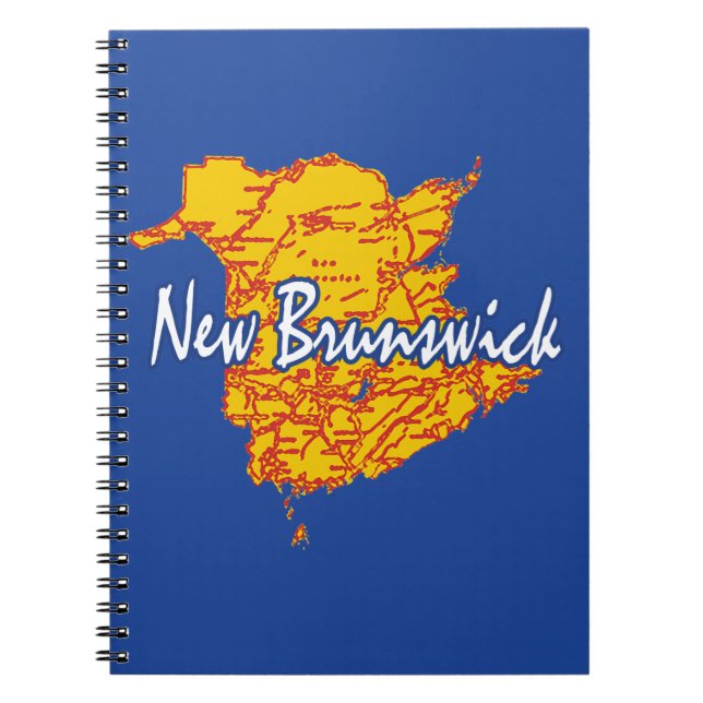 New Brunswick Notizblock (Vorderseite)