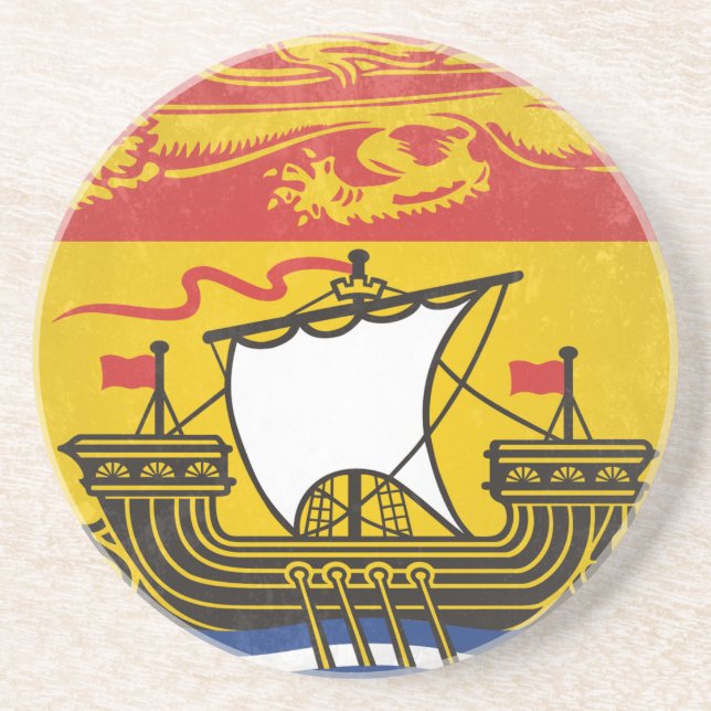 New Brunswick Sandstein Untersetzer (Vorne)